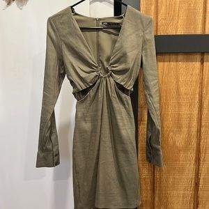 New Linen Blend Dress